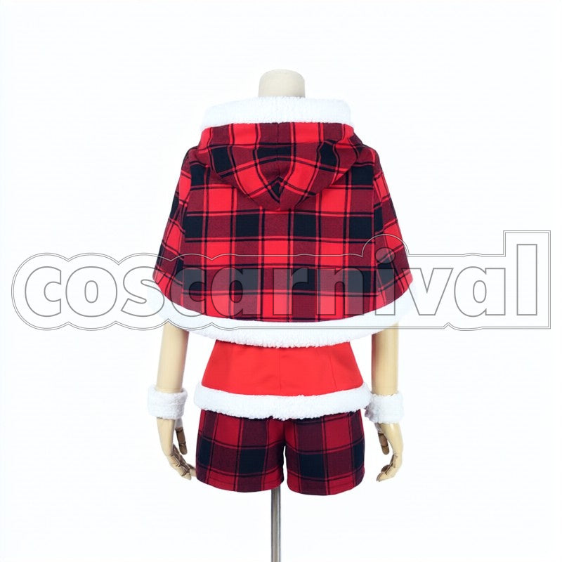 Christmas Rin Hoshizora Awakened cosplay costume from Love Live! SR, back view