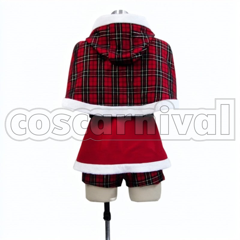 Christmas Awakened Rin Hoshizora cosplay costume from Love Live! SR, back view