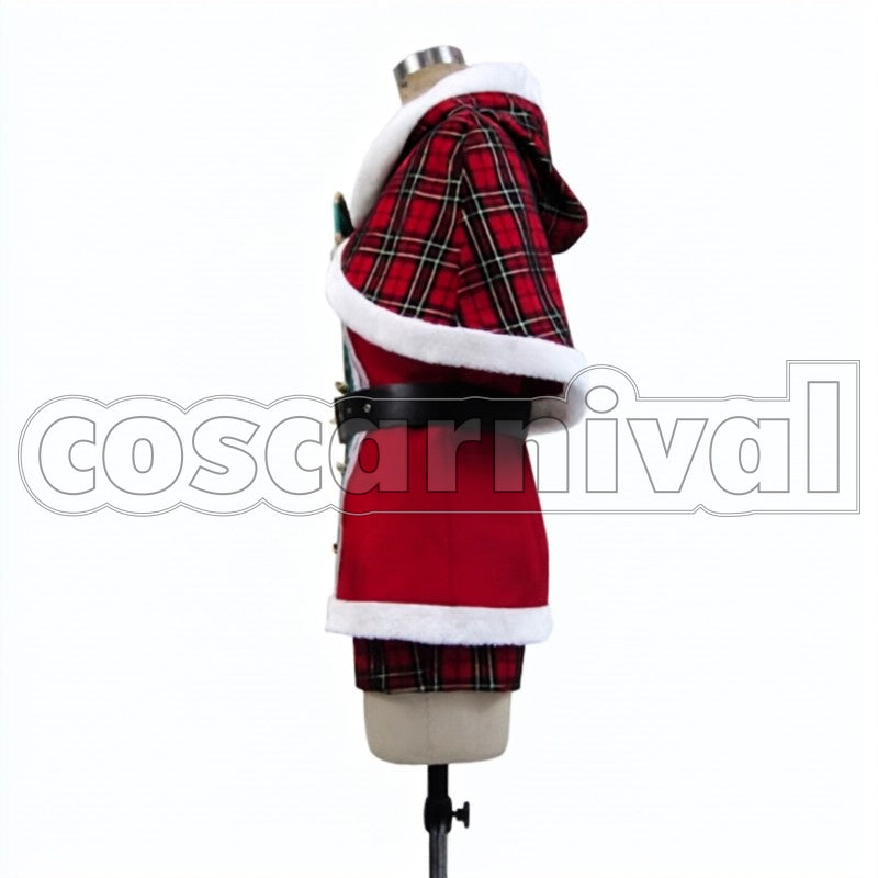 Christmas Awakened Rin Hoshizora cosplay costume from Love Live! SR, side view