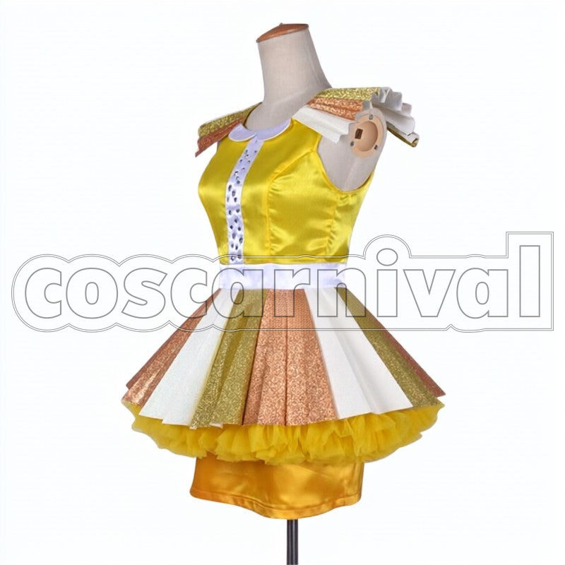 Aki no Anata no Sora Tooku Rin Hoshizora cosplay costume from Love Live! SR, side view