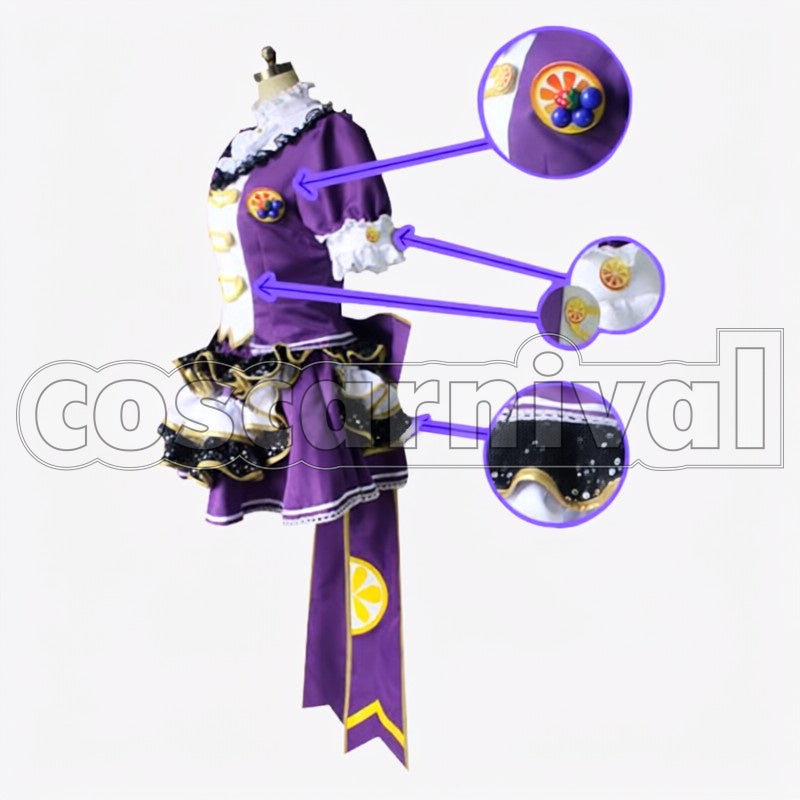 April Fruit Parlor Nozomi Tojo Awakened cosplay costume from Love Live! SR, side view