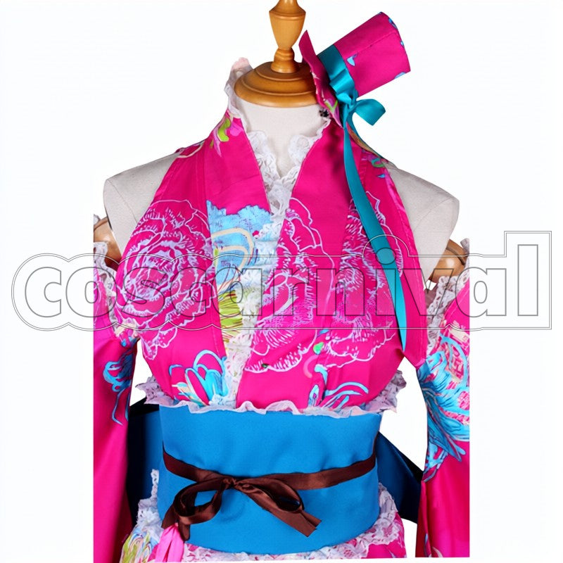 Yukata Awakened Nozomi Tojo cosplay costume from Love Live! SR, detail-1