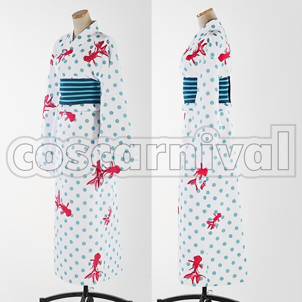 Yukata Honoka Kosaka Pre-Awakening cosplay costume from Love Live! SR, side view