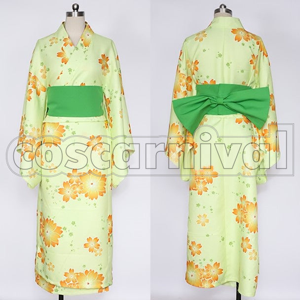 Rin Hoshizora cosplay costume from Love Live!, front view
