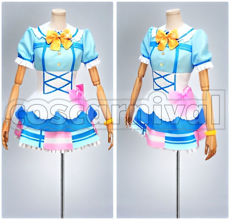 Sunshine!! Aqours Chika Takami Cosplay cosplay costume from Love Live!, front view 2