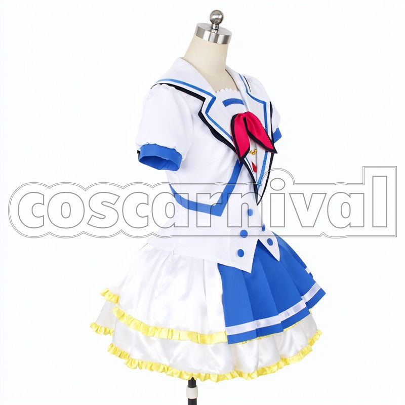 Aozora Jumping Heart Aqours Dia Kurosawa cosplay costume from Love Live! Sunshine!!, side view