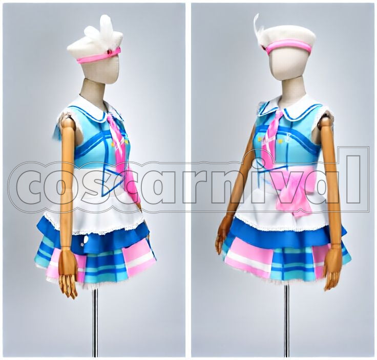 Sunshine!! Aqours Riko Sakurauchi Cosplay cosplay costume from Love Live!, front view 2