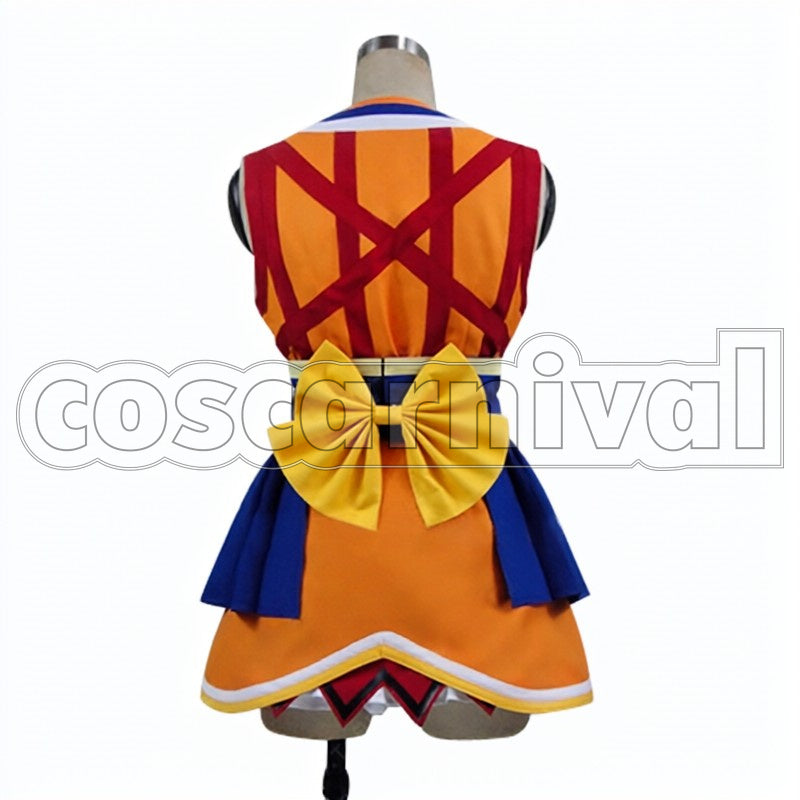 Mijuku DREAMER Chika Takami cosplay costume from Love Live! Sunshine!!, back view