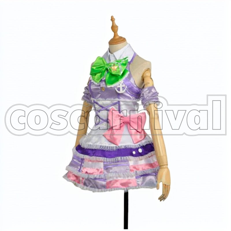 Aqours Kimi no Kokoro wa Kagayaiteru kai? Kanan Matsuura cosplay costume from Love Live! Sunshine!!, front view 2