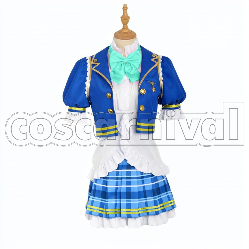 Kanan Matsuura cosplay costume from Love Live!, front view
