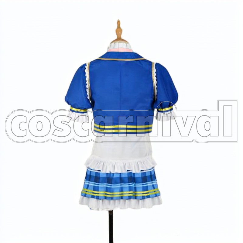 Riko Sakurauchi School Idol Festival cosplay costume from Love Live! Sunshine!!, back view