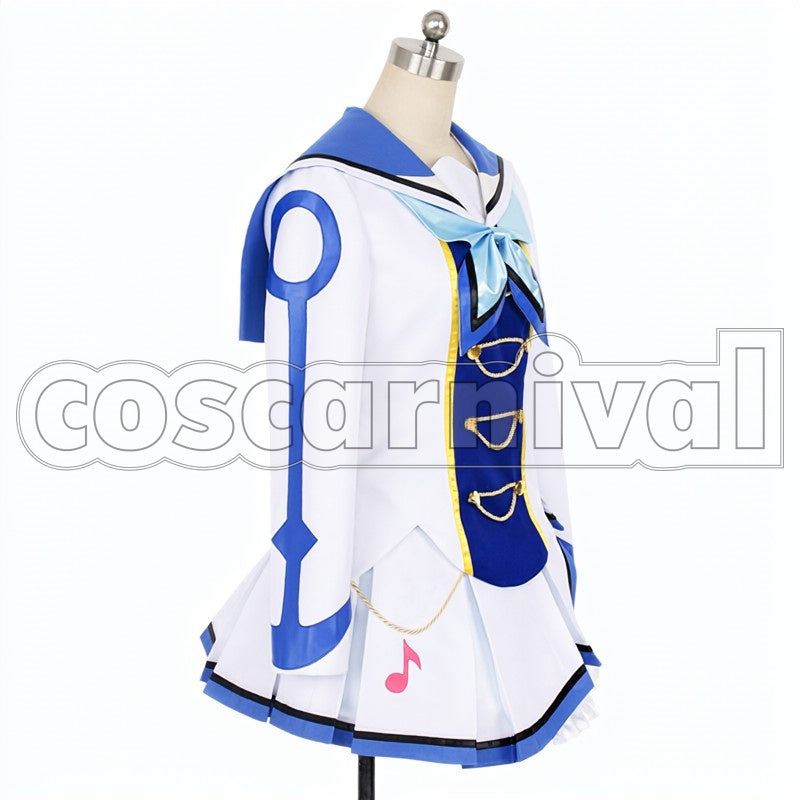 Mirai no Bokura wa Shitteru yo Riko Sakurauchi cosplay costume from Love Live! Sunshine!!, side view