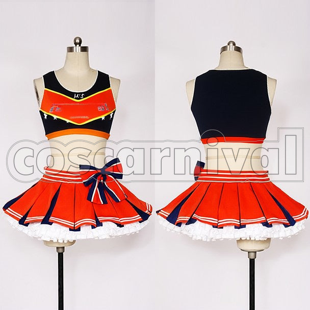 Honoka Kosaka cosplay costume from Love Live!, front view