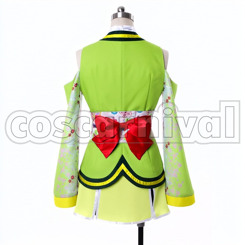 School Idol Movie The School Idol Movie Rin Hoshizora cosplay costume from Love Live! The, back view
