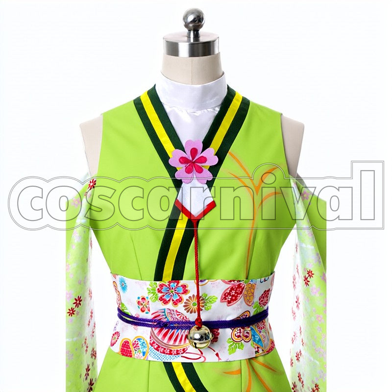 School Idol Movie The School Idol Movie Rin Hoshizora cosplay costume from Love Live! The, front view 3