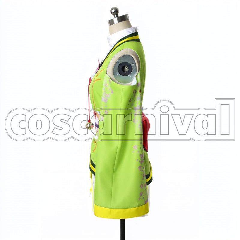 School Idol Movie The School Idol Movie Rin Hoshizora cosplay costume from Love Live! The, side view 2