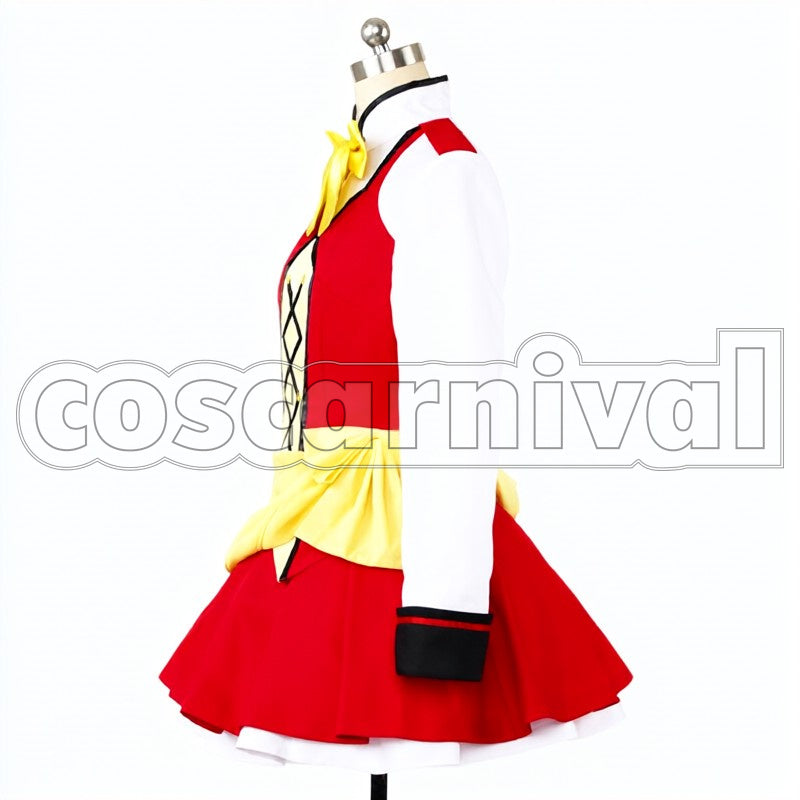 School Idol Movie The School Idol Movie Nico Yazawa Insert Song SUNNY DAY SONG ? HEARTBEAT cosplay costume from Love Live! The, side view 2