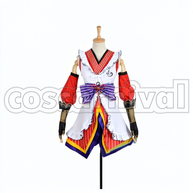 Umi Sonoda cosplay costume from Love Live!, front view