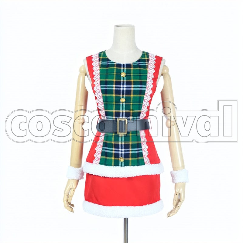 Christmas Eli Ayase Awakened cosplay costume from Love Live! UR, front view 2