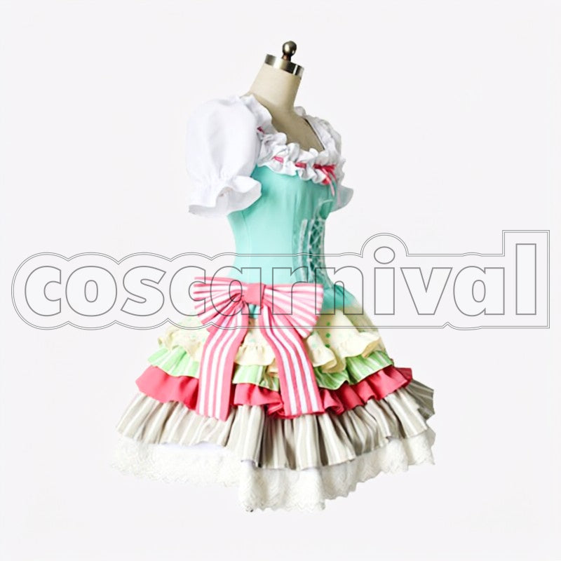 May Edition Princess Fairy Tale Thumbelina Kotori Minami Awakened cosplay costume from Love Live! UR, side view