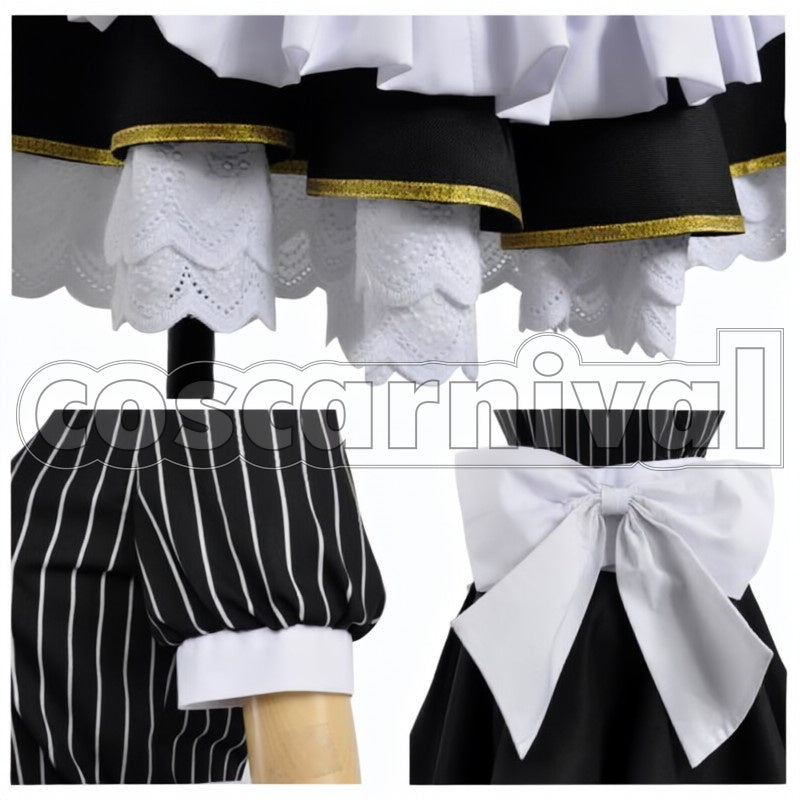 Cafe Maid Pre-Awakening Rin Hoshizora cosplay costume from Love Live! UR, detail-1