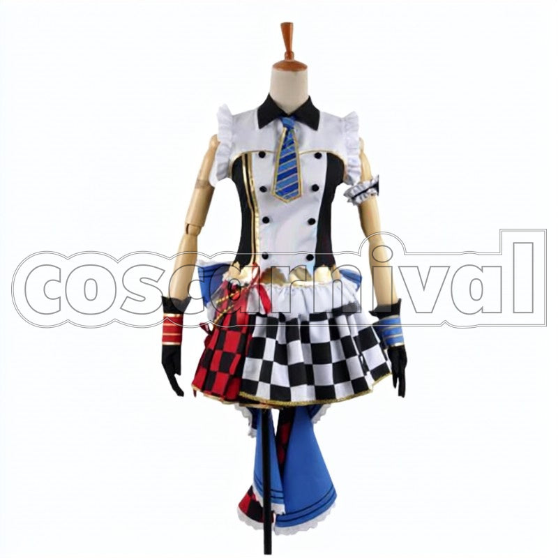 Rin Hoshizora cosplay costume from Love Live!, front view