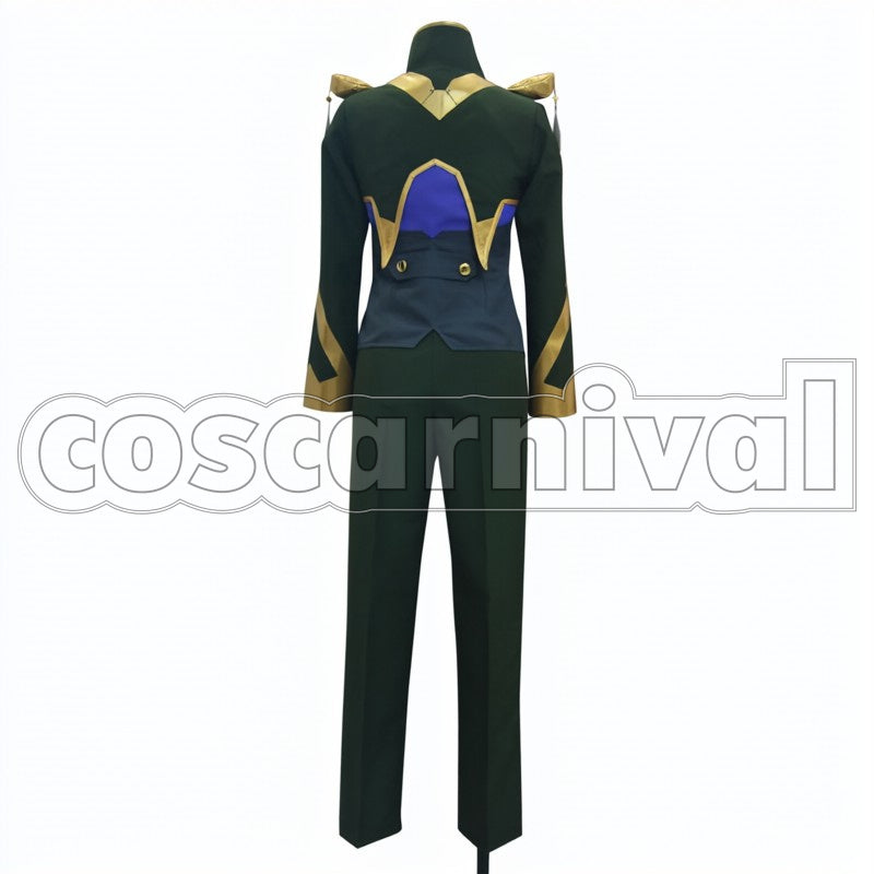 Bogue Con-vaart cosplay costume from Macross Delta, back view
