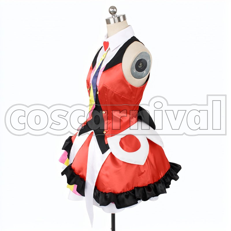 Freyja Wion cosplay costume from Macross Delta, side view 2