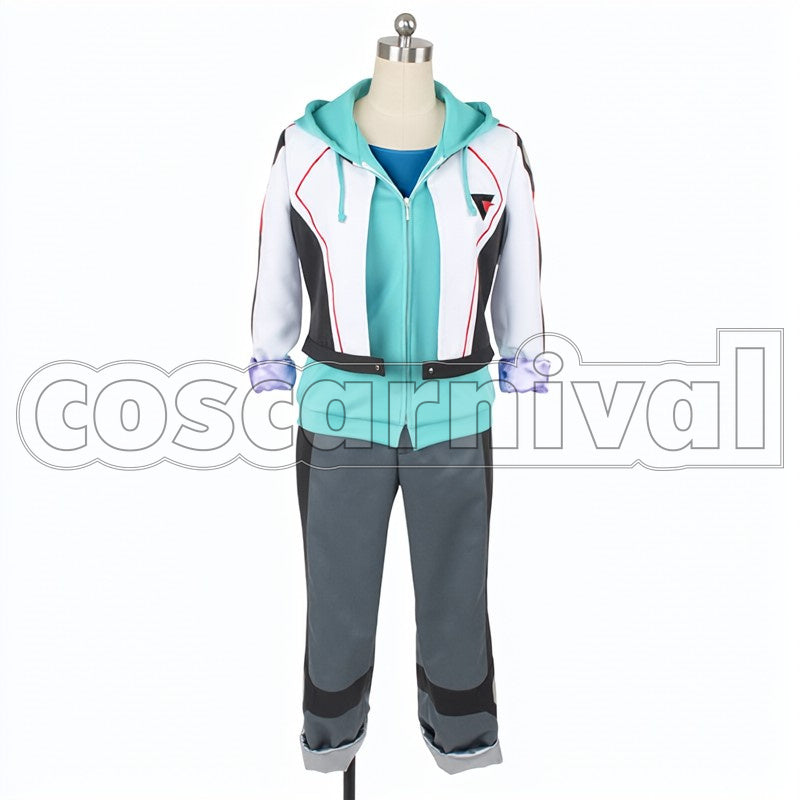 Hayate Immelmann cosplay costume from Macross Delta, front view