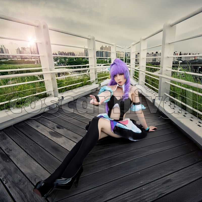 Mikumo Guynemer cosplay costume from Macross Delta, front view