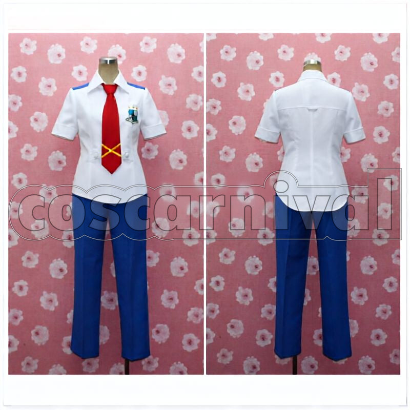 Michael Blanc Mihoshi Academy Necktie 2 Colors Cosplay cosplay costume from Macross Frontier, colors 41458 detail view 2