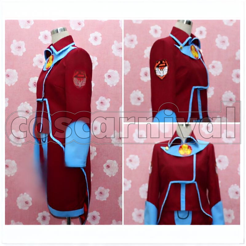 Ram Hoa, Monica Lange SMS Operator Cosplay cosplay costume from Macross Frontier, side view