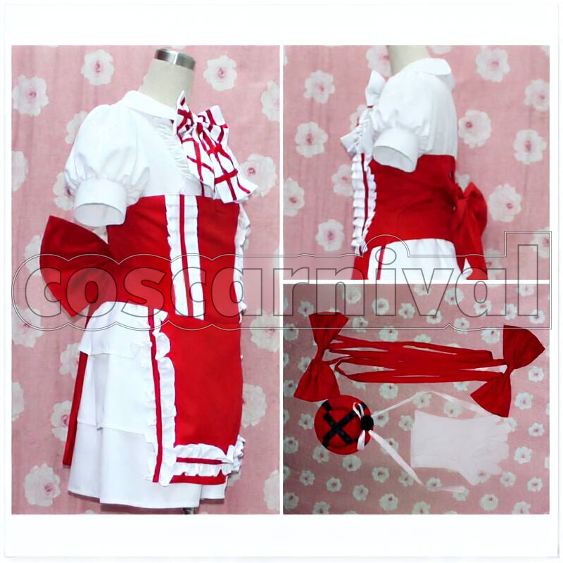 Ranka Lee Gemini Dress Cosplay cosplay costume from Macross Frontier, detail-3