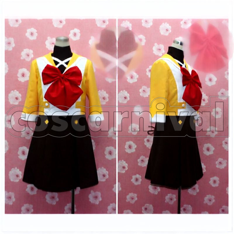 Ranka Lee Mihoshi Academy School Uniform Cosplay cosplay costume from Macross Frontier, detail-3