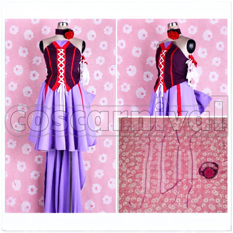 Sheryl Nome Stage Outfit Cosplay cosplay costume from Macross Frontier, front view 2