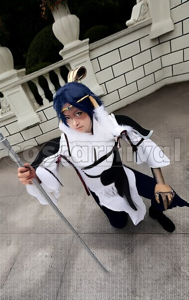 Kou Empire Manga Version cosplay costume from Magi Hakuryu Ren, front view 2