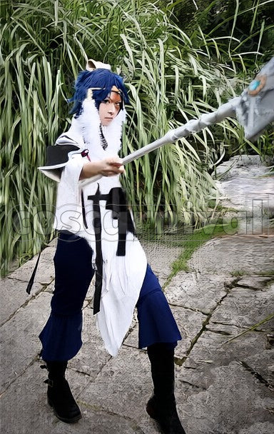 Hakuryuu Ren cosplay costume from Magi, front view