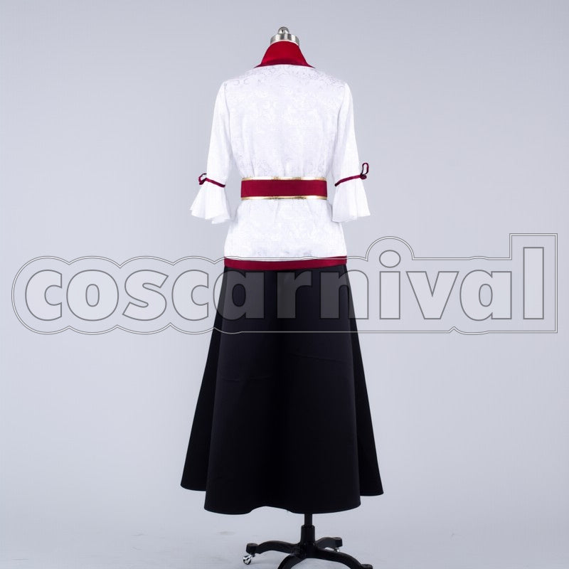 Kouen Ren cosplay costume from Magi, back view 2