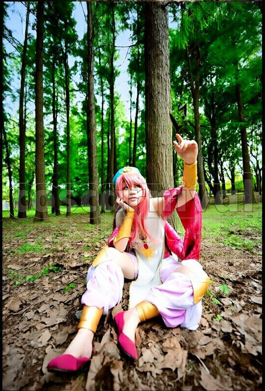 Kouha Ren cosplay costume from Magi, front view