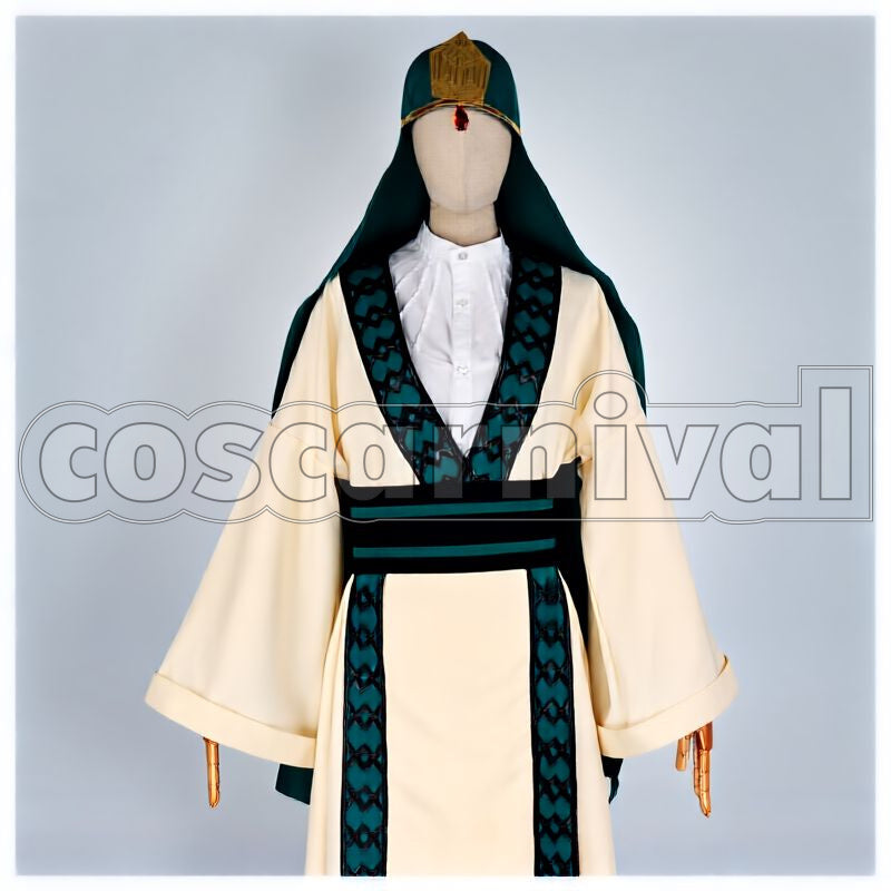 Labyrinth of Magic Ja'far Cosplay cosplay costume from Magi: The, front view 1