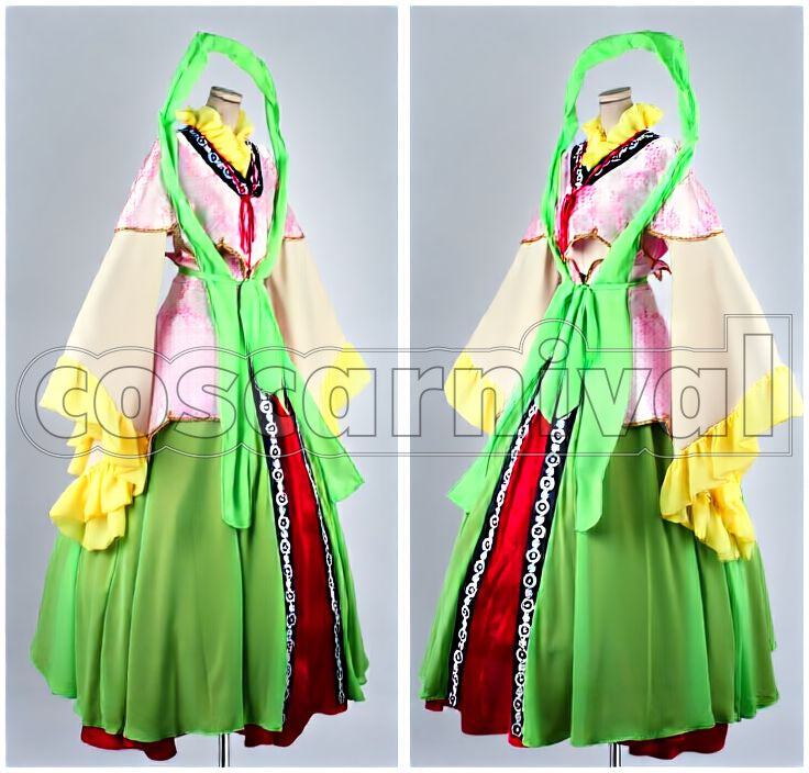 Labyrinth of Magic Kougyoku Ren Anime Ver. Cosplay cosplay costume from Magi: The, front view 2