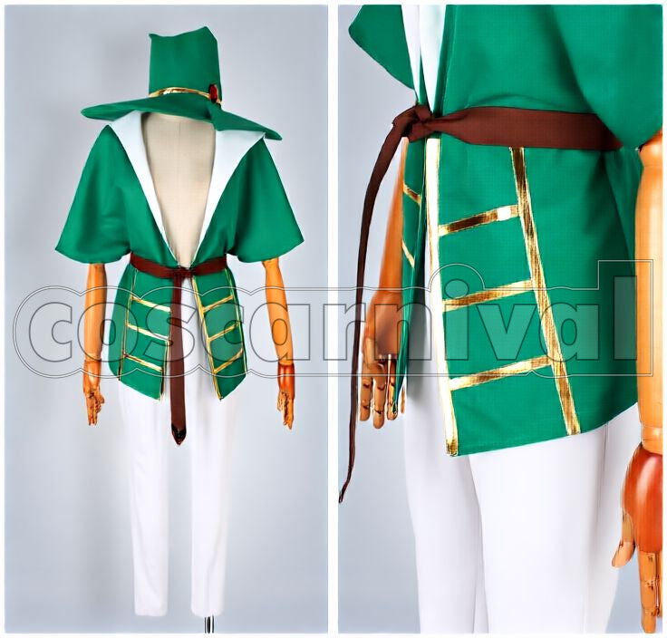 Labyrinth of Magic Magi: The Labyrinth of Fate Yunan Cosplay cosplay costume from Magi: The, front view 2