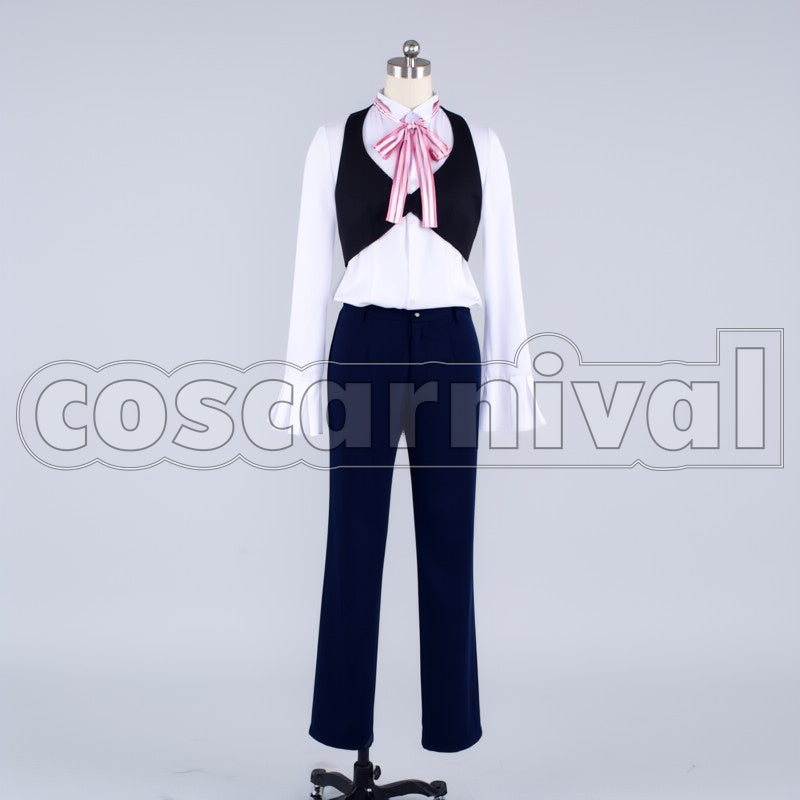 and Realist shitori cosplay costume from Makai Ouji: Devils, front view 2