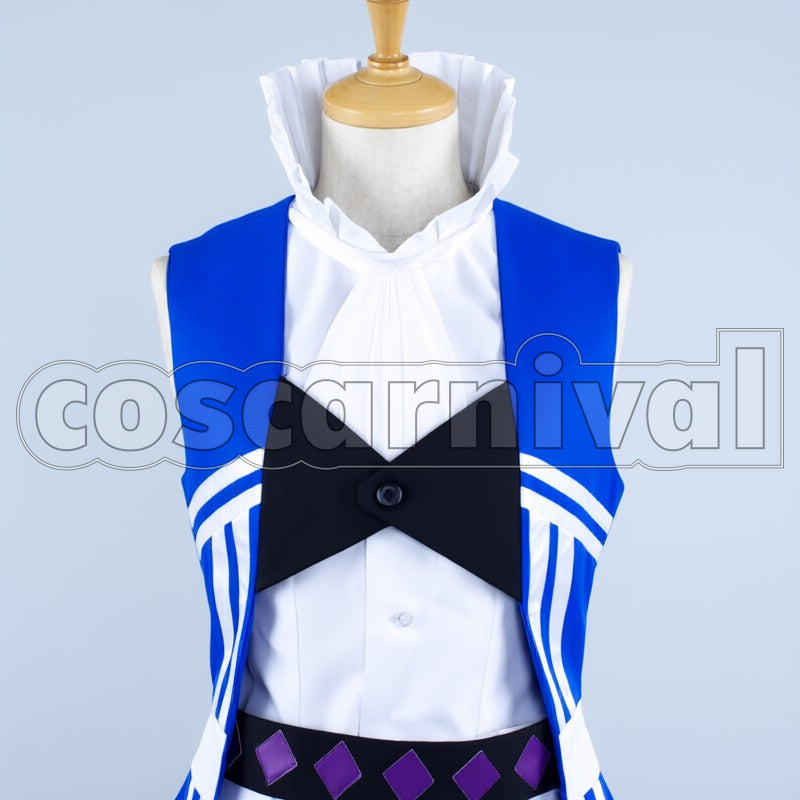 and Realist shitori cosplay costume from Makai Ouji: Devils, front view 3