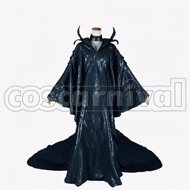Maleficent cosplay costume from maleficent evil fairy sleeping beauty maleficent, front view