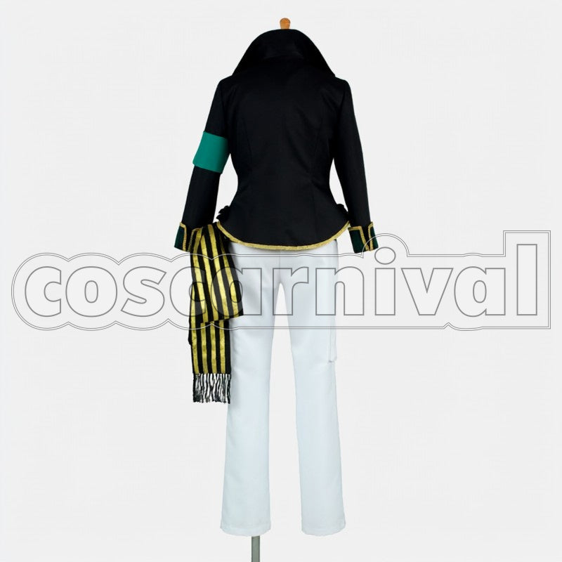 Single MASQUERADE Atom Kirihara cosplay costume from MARGINAL 4 3rd, back view