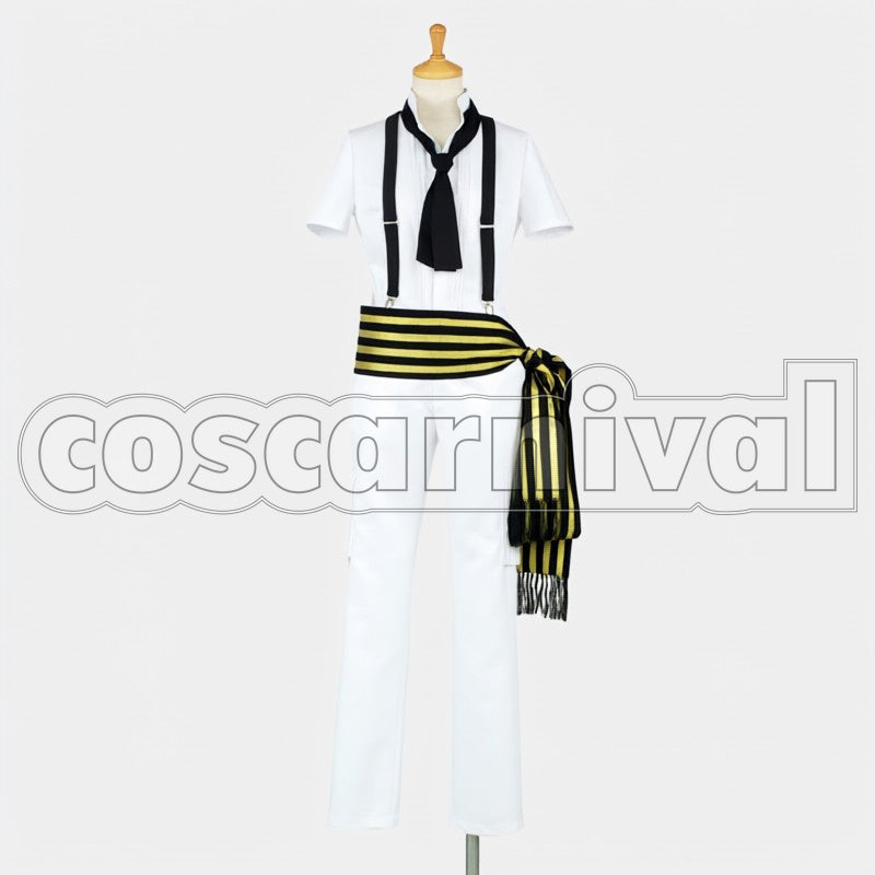 Single MASQUERADE Atom Kirihara cosplay costume from MARGINAL 4 3rd, front view 2