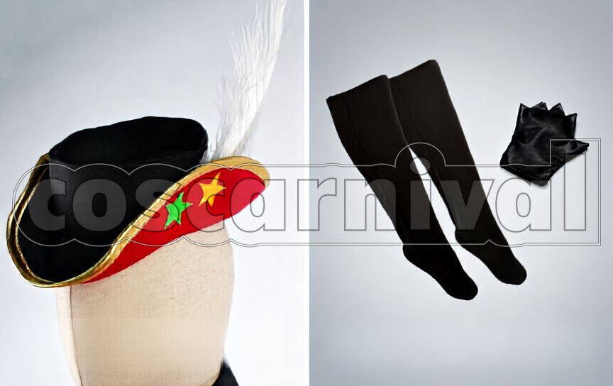 L Nomura 100-mankai no Ai Revolution Cosplay cosplay costume from MARGINAL#4, l nomura 100 mankai no ai revolution 41850 accessory set view