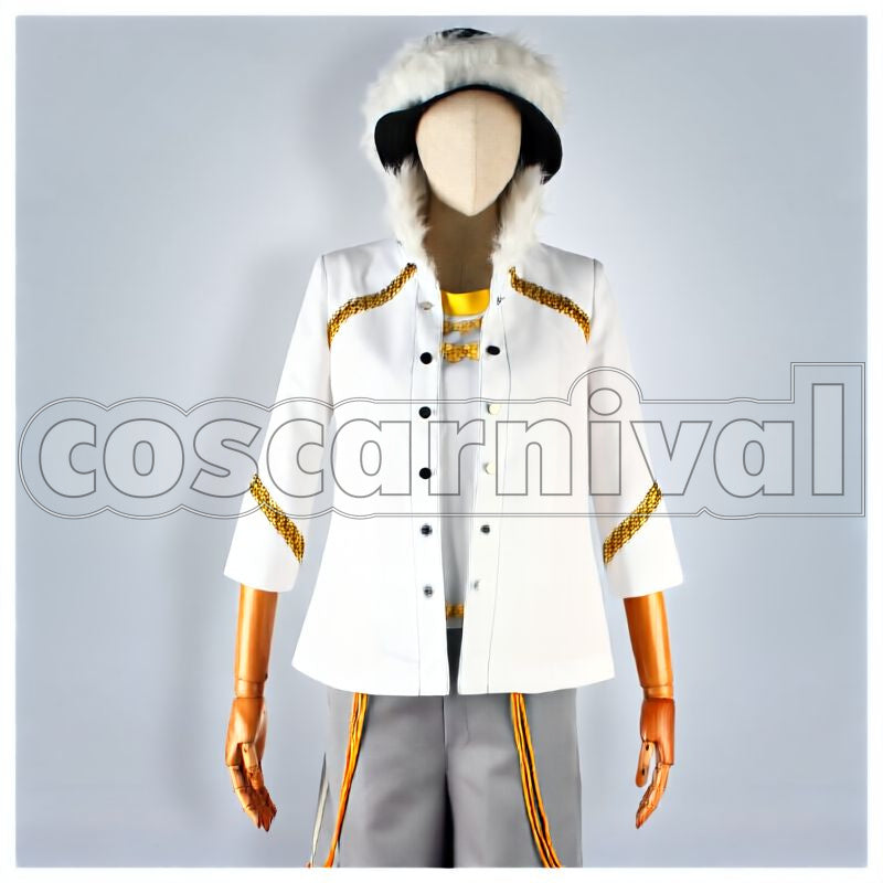 R Nomura White Outfit Cosplay cosplay costume from MARGINAL#4, r nomura white outfit 41808 front view 1