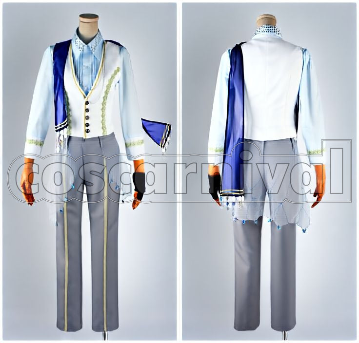 Rui Aiba White Outfit Cosplay cosplay costume from MARGINAL#4, rui aiba white outfit 41977 detail view 1